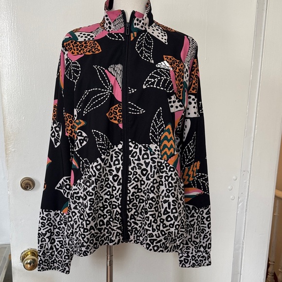 adidas Multicolor Patterned Utility Jacket - Picture 1 of 3